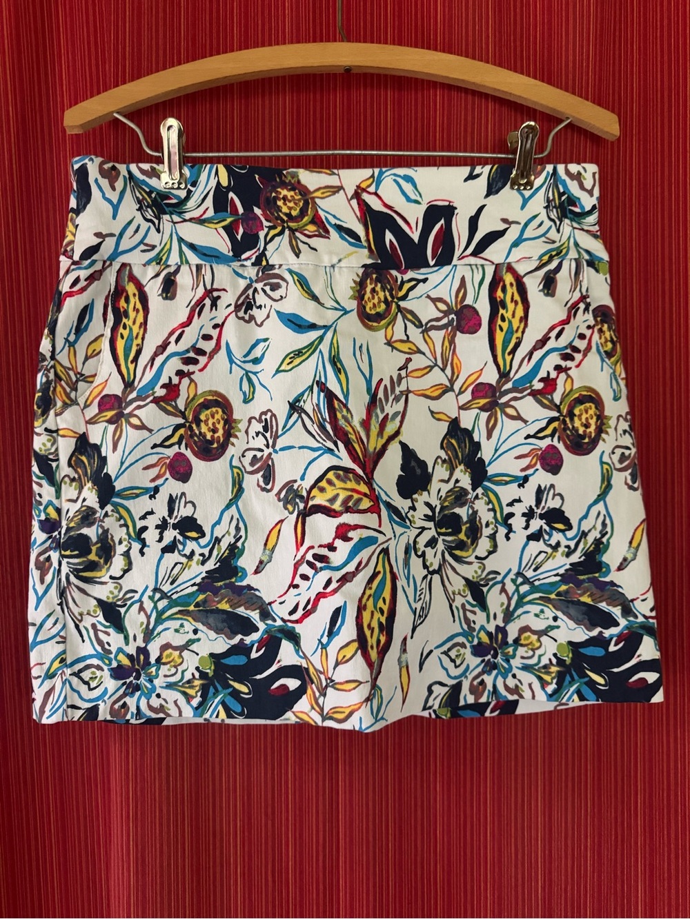 Hope & Harlow Floral Tropical Petite Skort Women’s Size 10P
